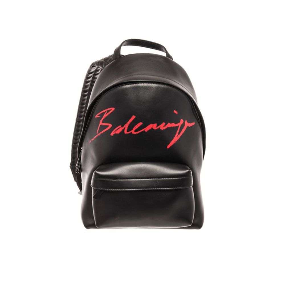 Balenciaaga Black Calfskin Everyday Backpack